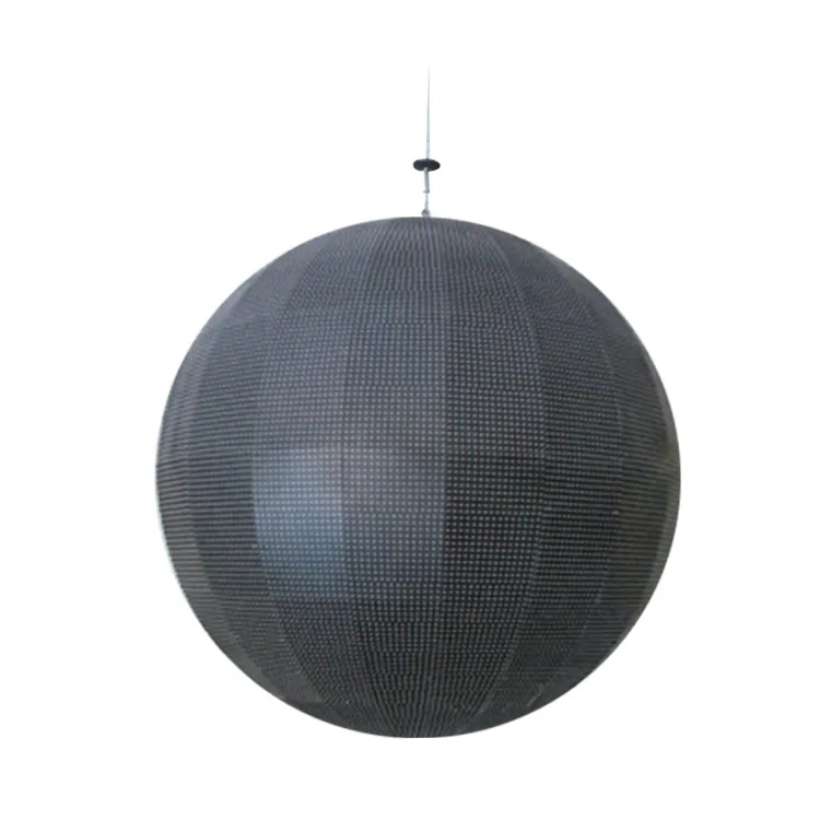 P1.25 P1.5 P1.8 P1.9 P2 P2.5 P3 P4 indoor sphere led displays 360 degree flexible full color indoor ball sphere 3D led screen