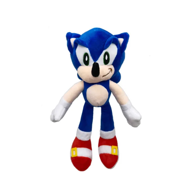 30cm Cross border hot selling super sound mouse plush toy Sonic Sonic plush toy Sonic backpack stuffed animal plush toys