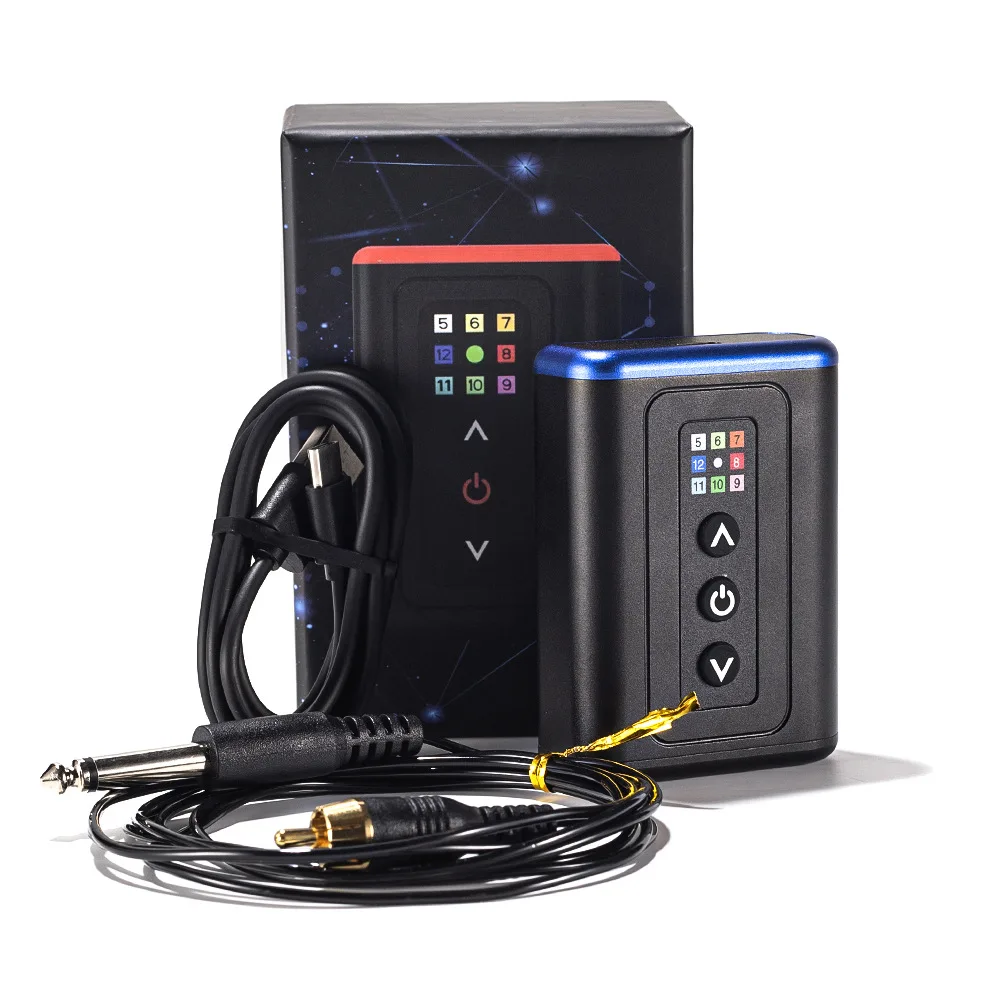 12v Output Portable Wireless Tattoo Power Supply Digital Power Supply for Machine