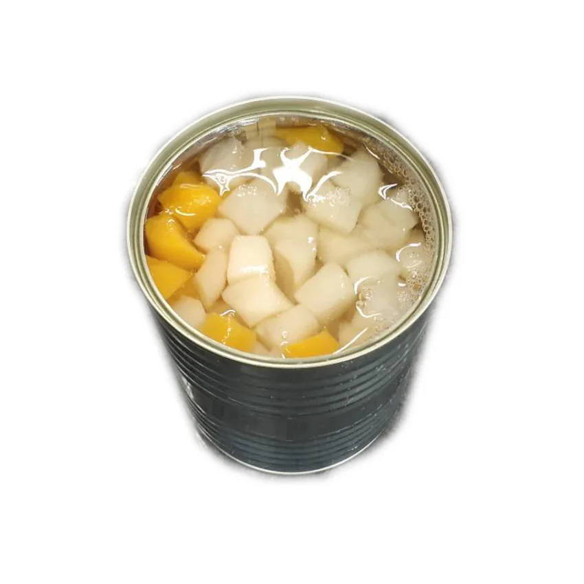 820g canned fruit cocktail in light syrup juice