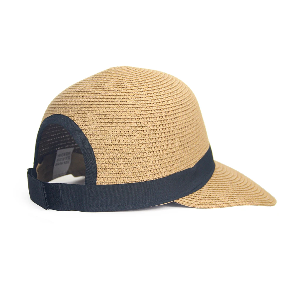 
 VCANFASHION, оптовая продажа, соломенные шляпы, дышащая Летняя женская мужская и женская черная шляпа, оптовая продажа, летняя соломенная шляпа  