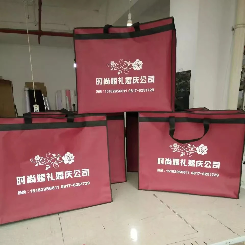 QUEENSGOWN red bride weddingdress garment bags costume bags customization colour support printed logo