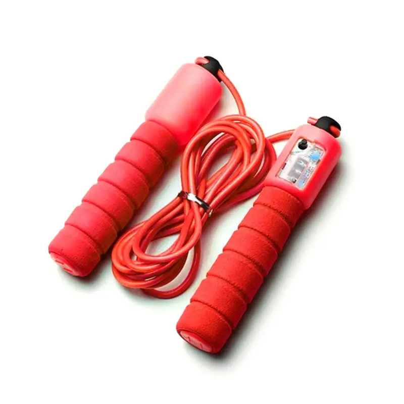Factory direct sale wholesale custom professional pvc jump skipping rope heavy adjustable