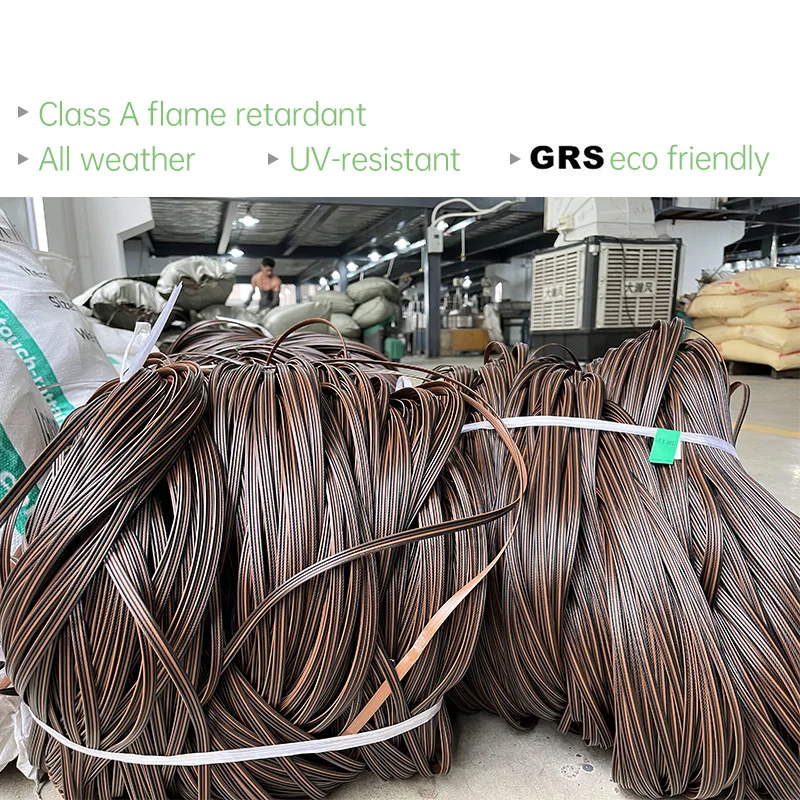 LTR outdoor furniture Material imitation rope rattan material pe synthetic rattan for chair rattan