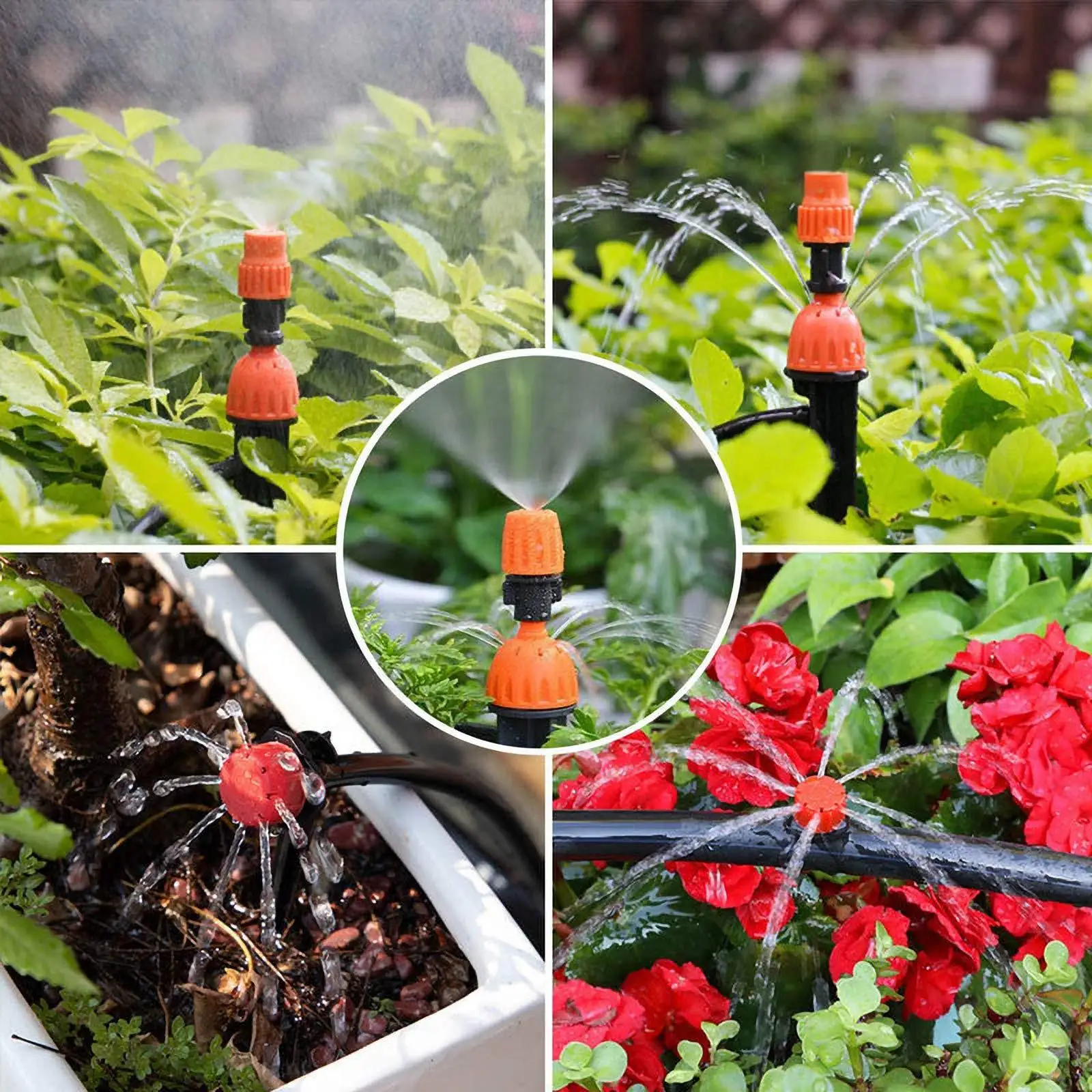 30m DIY Automatic Flower Watering Device Drip Irrigation Set Balcony Flower Pot Watering Smart Flower Watering Dripper