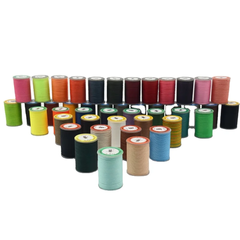 
0.35MM 0.45MM 0.55MM 0.65MM 0.8MM Galaces Waxed Thread For Industrial Leather Sewing 