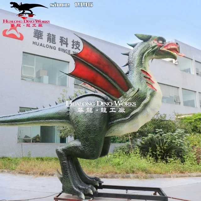 Zigong Latest Fly Dragon Animatronic Product Festival Celebration