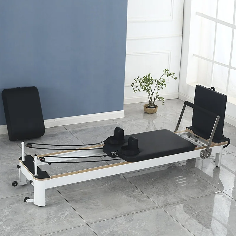 New Design Commercial Fitness Pilates Equipment Top Quality Professional Aluminium Pilates Reformer