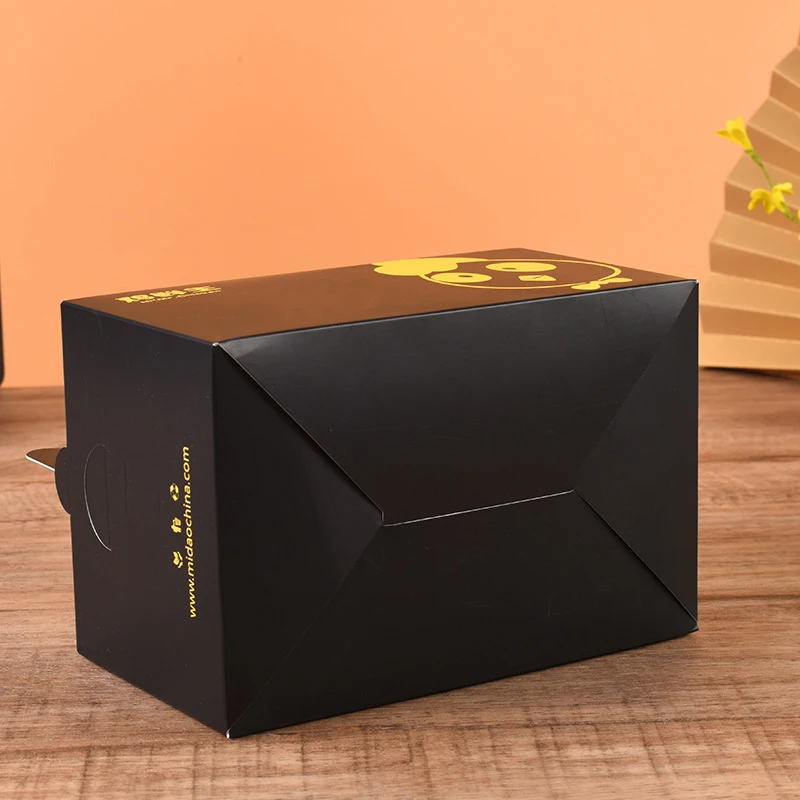 Custom Printed Fried Food Paper Box Fast Food Packaging Restaurant Roast Chicken Box