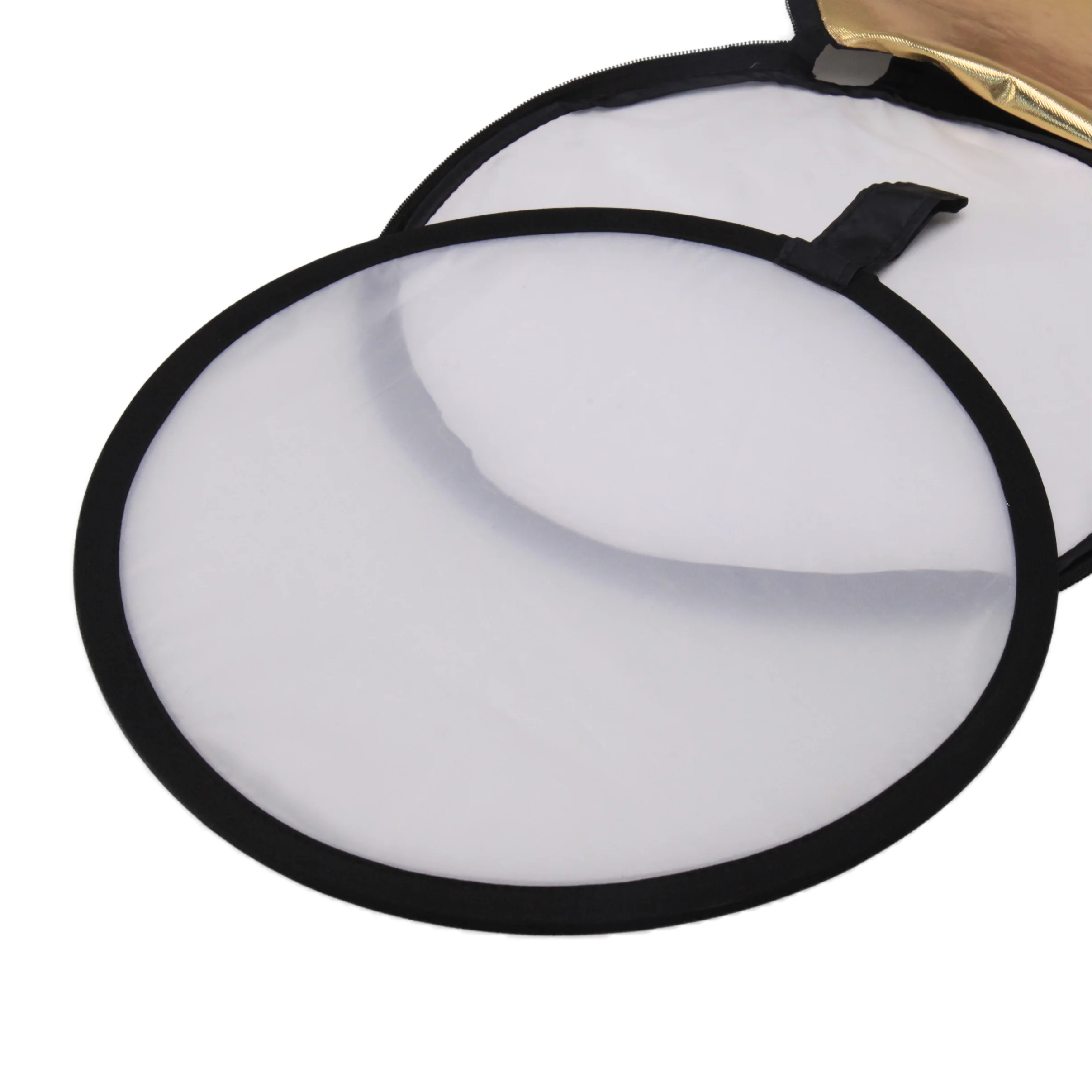 Silver Gold Photography Reflector 30cm 2 In 1 Collapsible Studio Photo Round Reflector Board Indoor Outdoor Lighting Diffuser