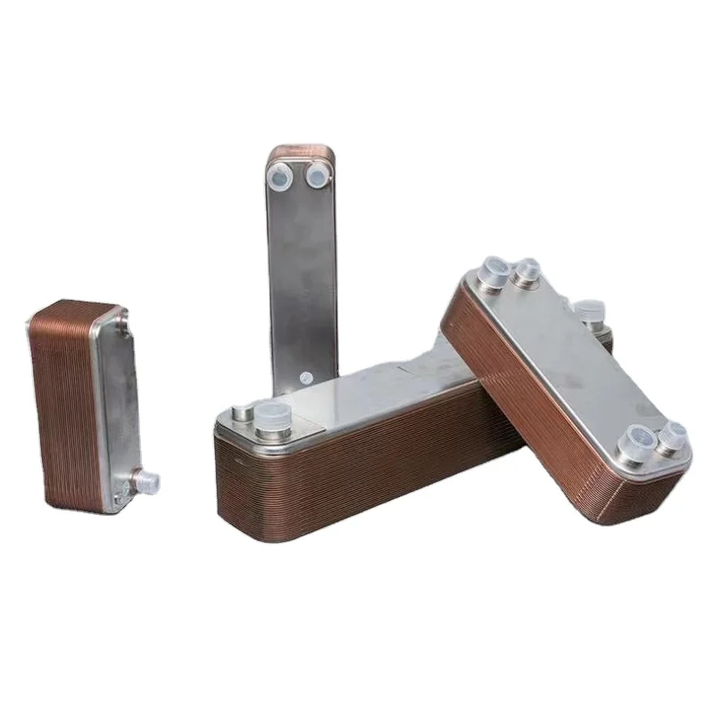 Brazed Heat Exchanger For Domestic Boilers /water chiller Manufactured In China