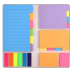 Портативный многоцветный Мини-блокнот, блокнот для записей, оптовая продажа, индивидуальный логотип, самоклеящиеся блокноты