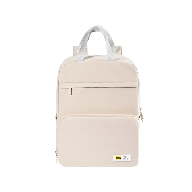 Factory made black recycled rpet rolltop backpack fashion roll up travel backpack daypack