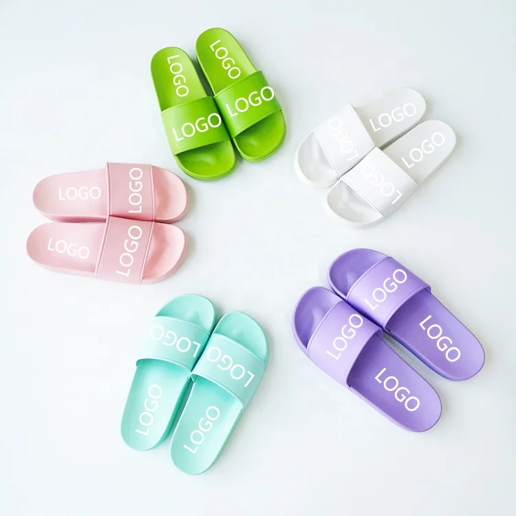 Popular Soft sole Slides Custom Anti-Slip Hot Sale Custom Flip Flops Custom Printed Slippers Footwear comfortable