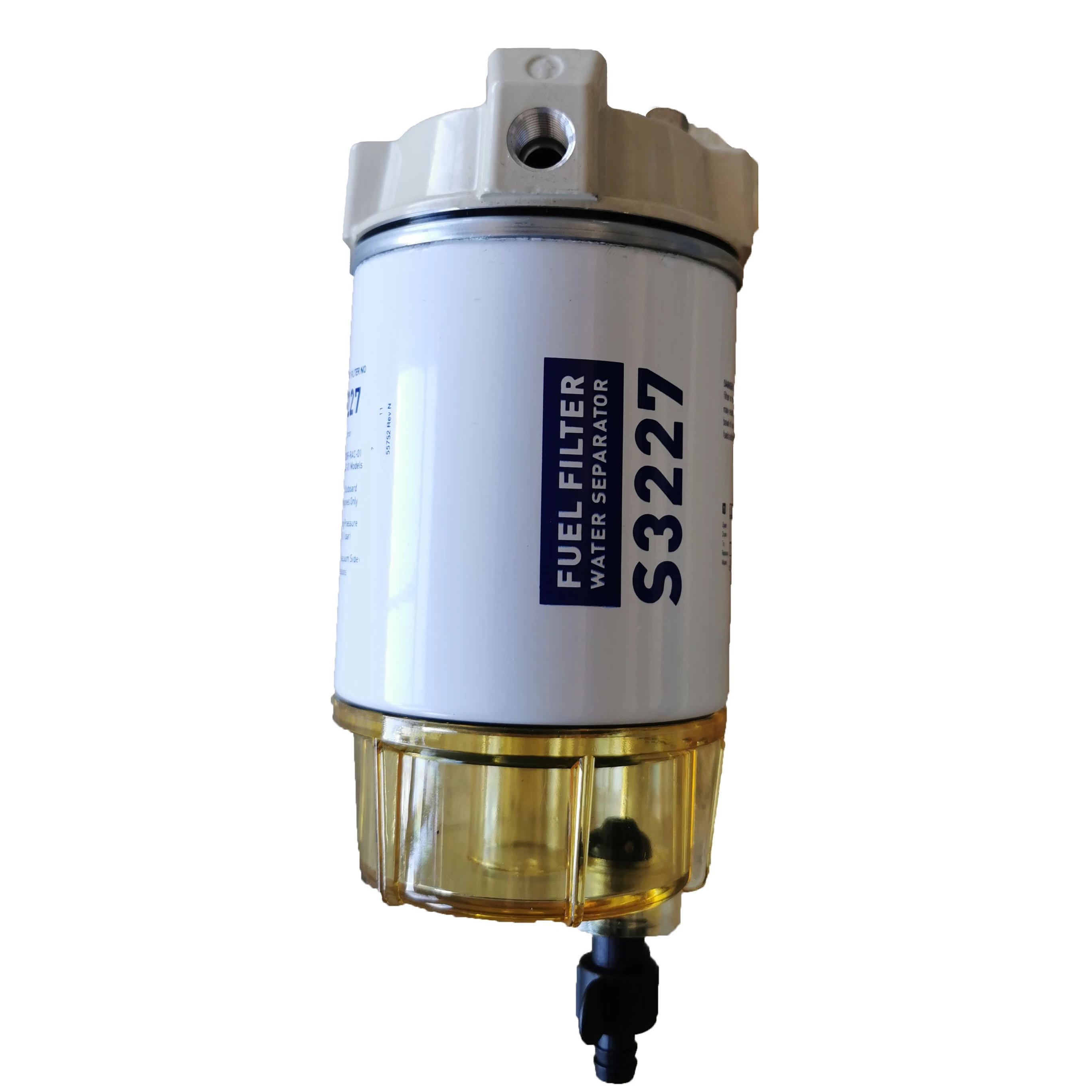 High Quality Diesel Fuel Filter Engine Aluminum Fuel Water Separator Filter Used FOR PARKER Racor S3227 for outboard