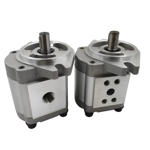 Factory direct sale micro flange mount gear pump, tractor hydraulic pump agricultural machinery gear pump
