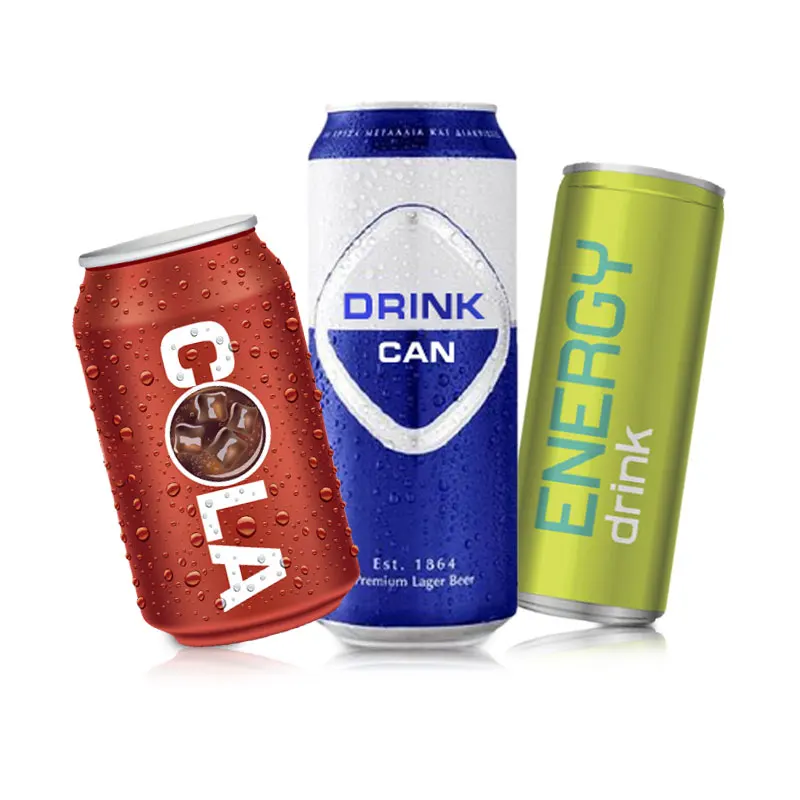 355ml 12oz 473ml 16oz Standard Cheap Price Customized Print Blank Empty Coke Aluminum Energy Drink Carbonated Drink Can
