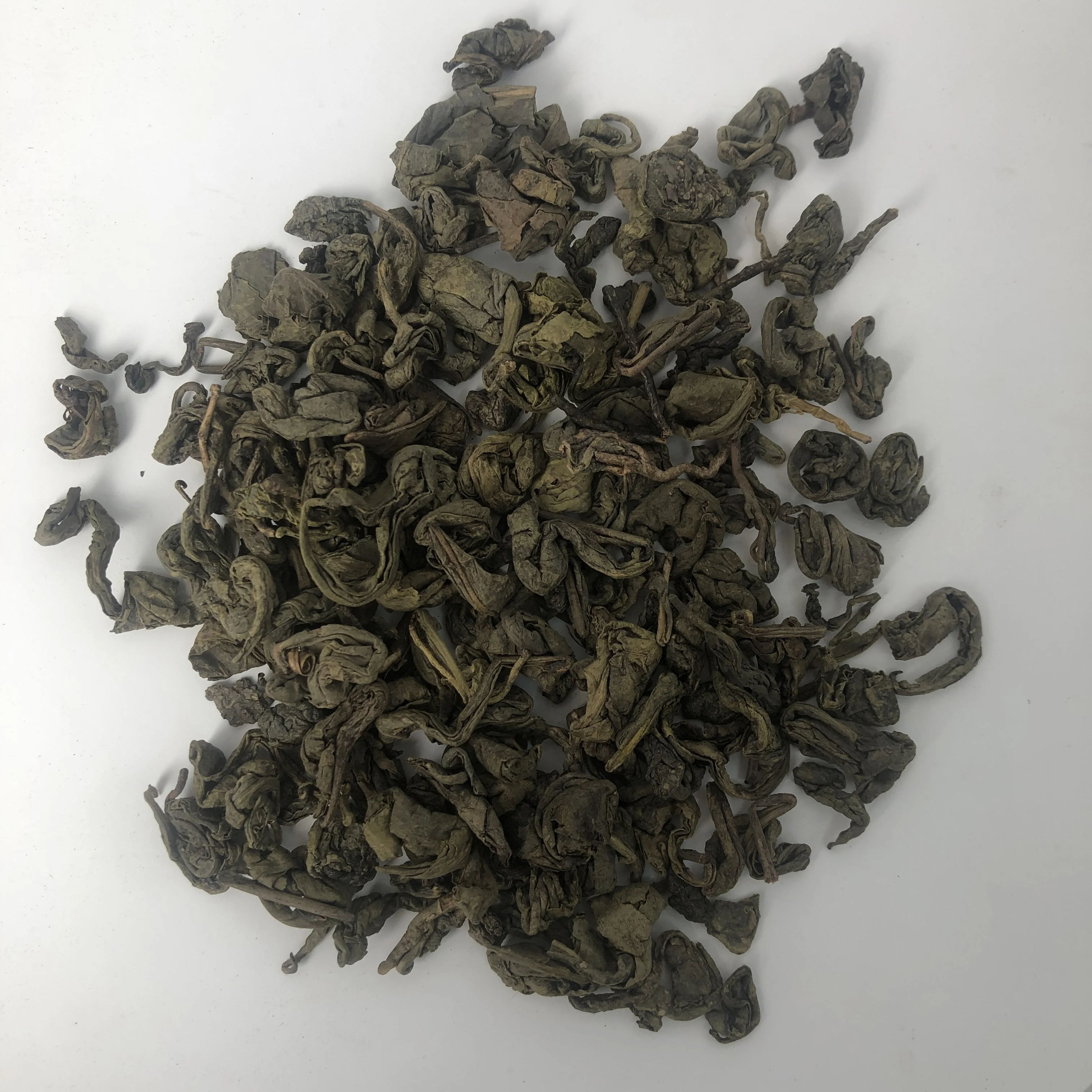 95 tea gunpowder tea  9501 9502 big round rolled Chinese green tea for Central Asia Uzbekistan