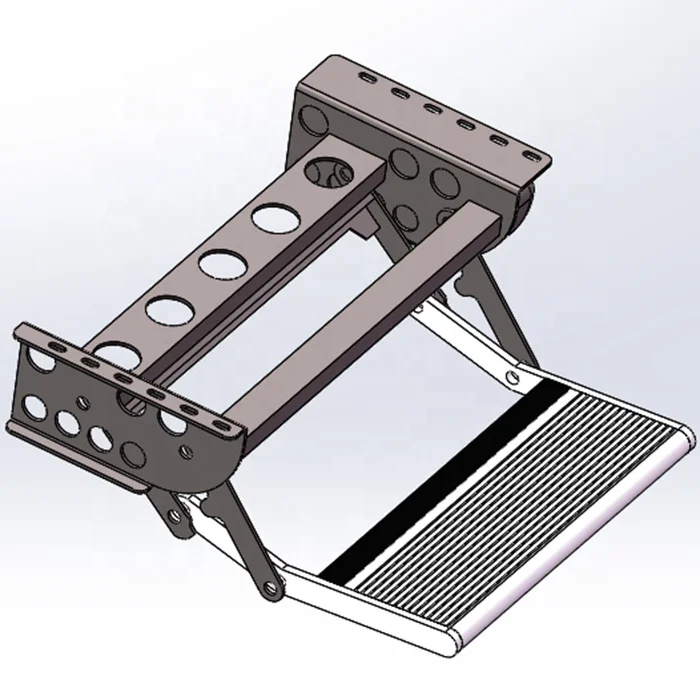COMPAKS Hige Quality Caravan Accessories Single|Double-Layer Models Anti-Slip Surface Electric Side Step
