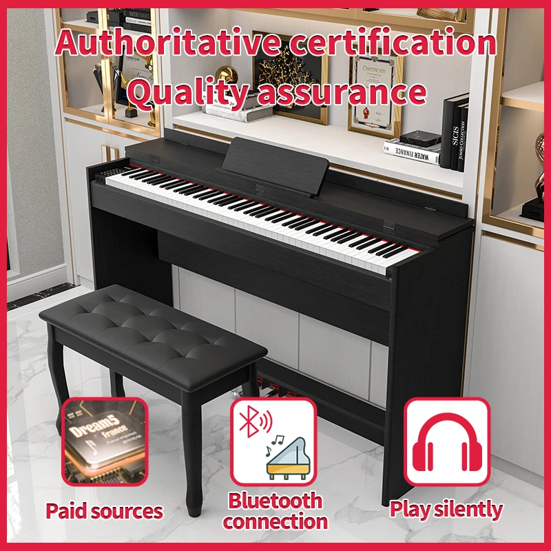 KIMFBAY all types of piano keyboards and prices mid piano for studio 88 keys electric piano acoustic