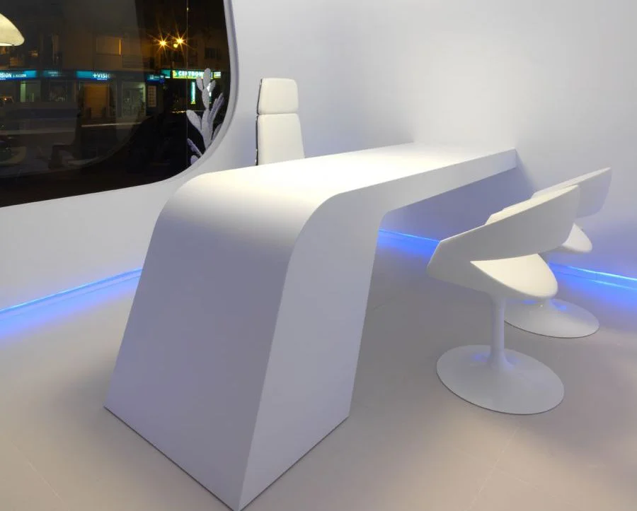 Современная мебель для ресторана и бара, столы из искусственного камня для гостиной, длинные столы для барной стойки с твердой поверхностью