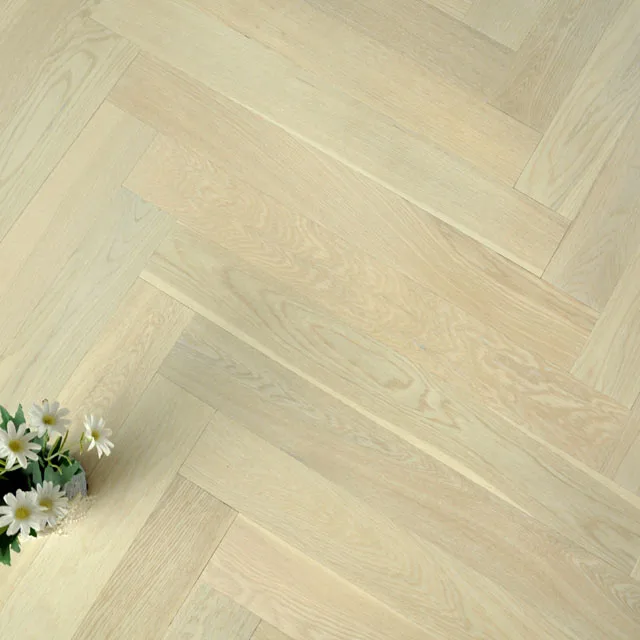 Factory direct price ab grade oak herringbone wood flooring for office