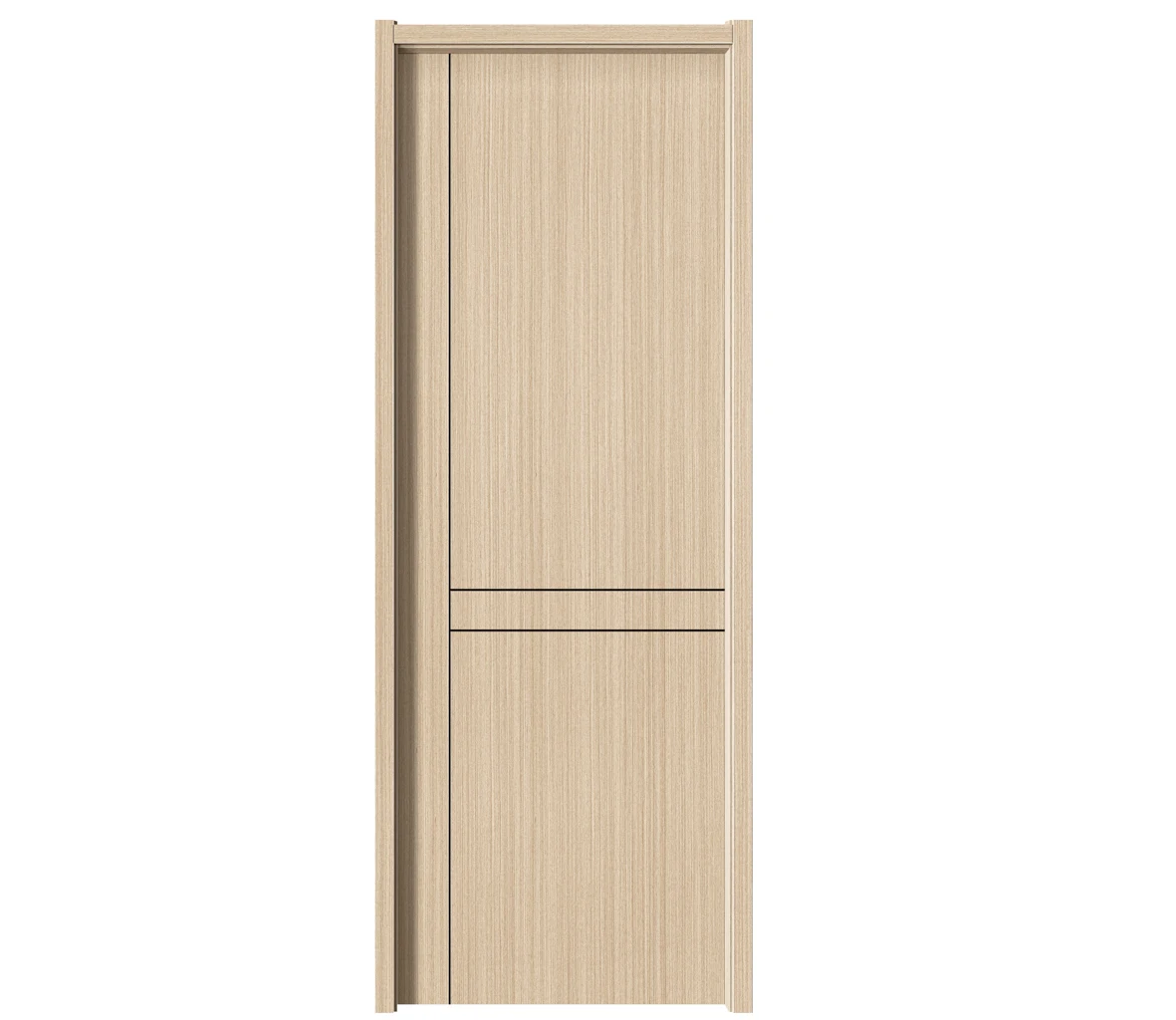 Modern Simple Bedroom Design Fire Wood Door with Carbon Crystal Fire Technology Other Door Genre