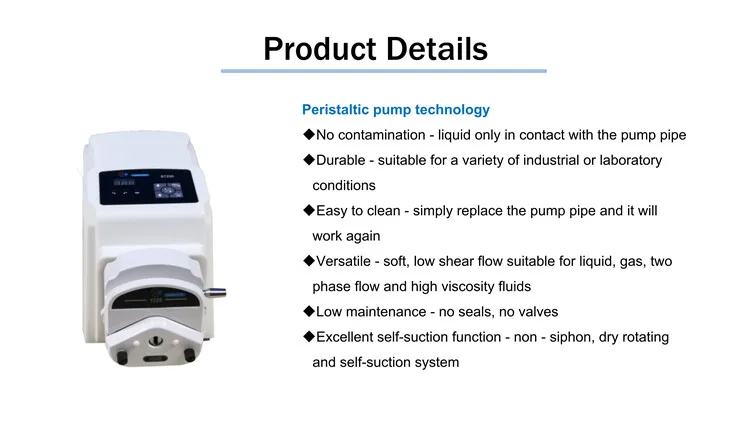 Miniature Peristaltic Dosing Pump