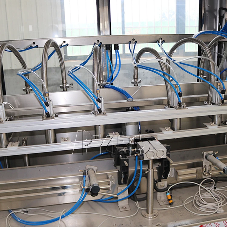 Automatic 5 liter big bottle edible oil flowmeter filling machine price