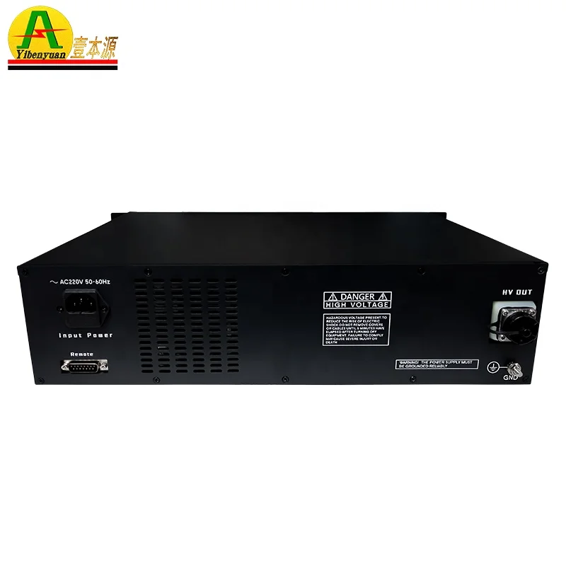 With multiple protection high precision 1500W 100mA 15kv high voltage power supply 220VAC-15KVDC adjustable power supply