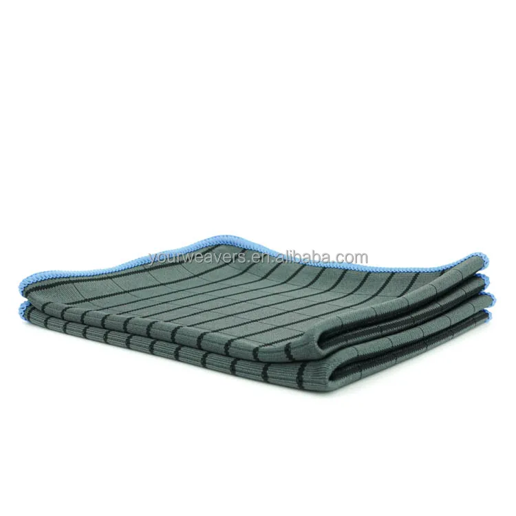 Hot Selling Custom 30x30cm Print Carbon Towel Kitchen Cleaning Towels Lint Free Home Microfiber Window Wash Cloth for Glass