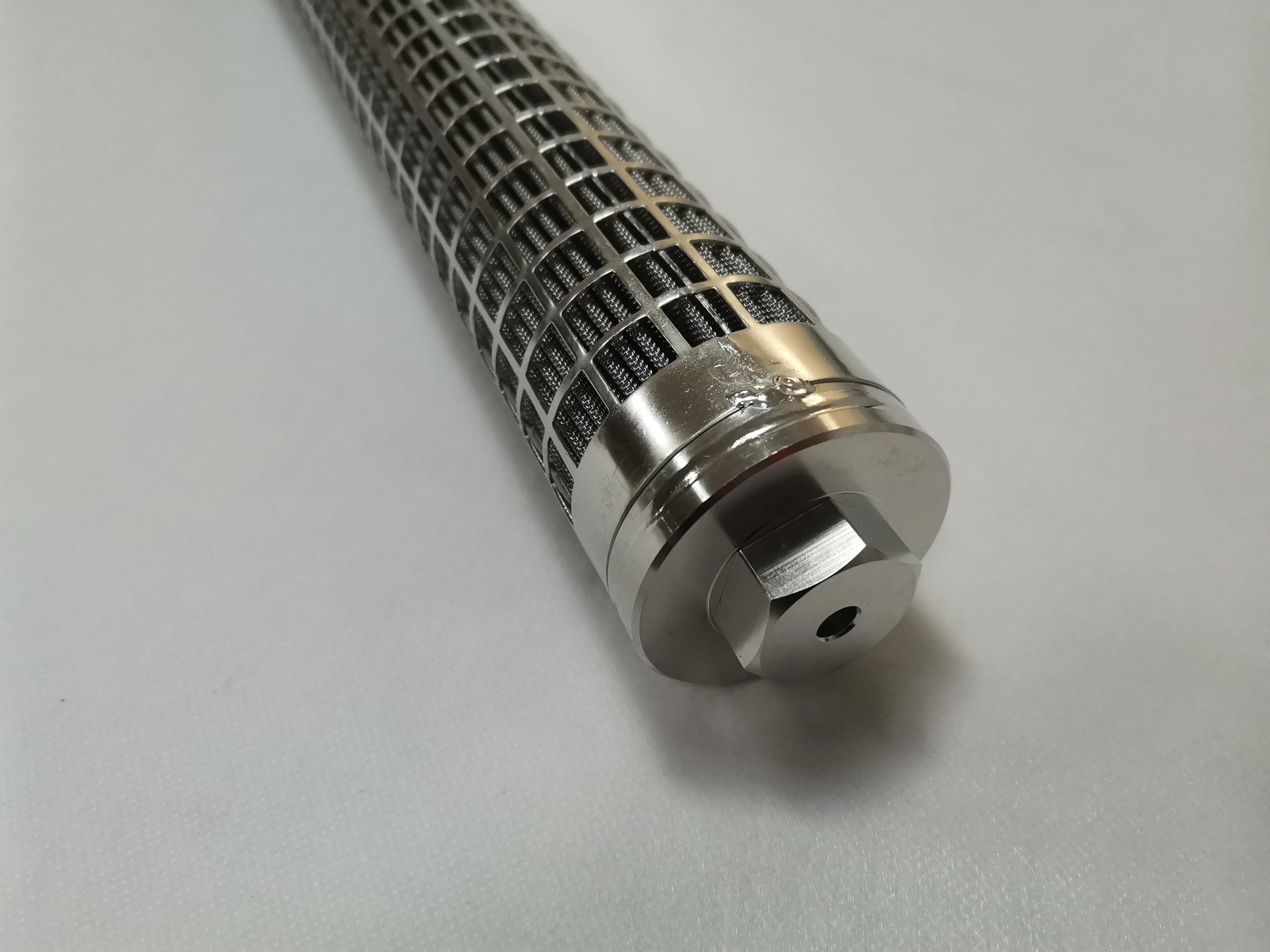 SS 304 Melt Polymer Strainer Oil Filter Element Pleated Filter Cartridge