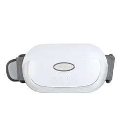 Heated Electric Warm Waist Stone Abdominal Massager Beltger