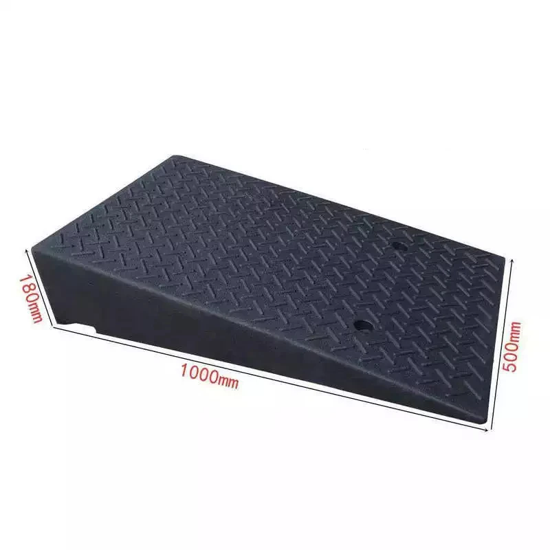 Factory direct selling ramp uphill anti-skid triangle car threshold rubber road ramp