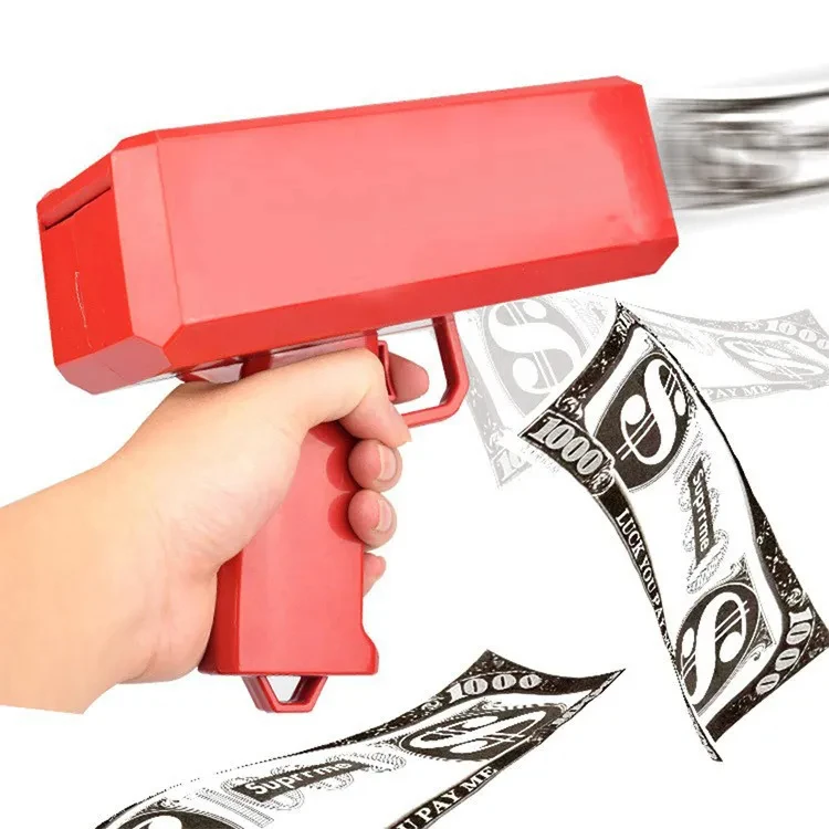 New Golden Cash Gun Money Spay Gun Money Gun Toy