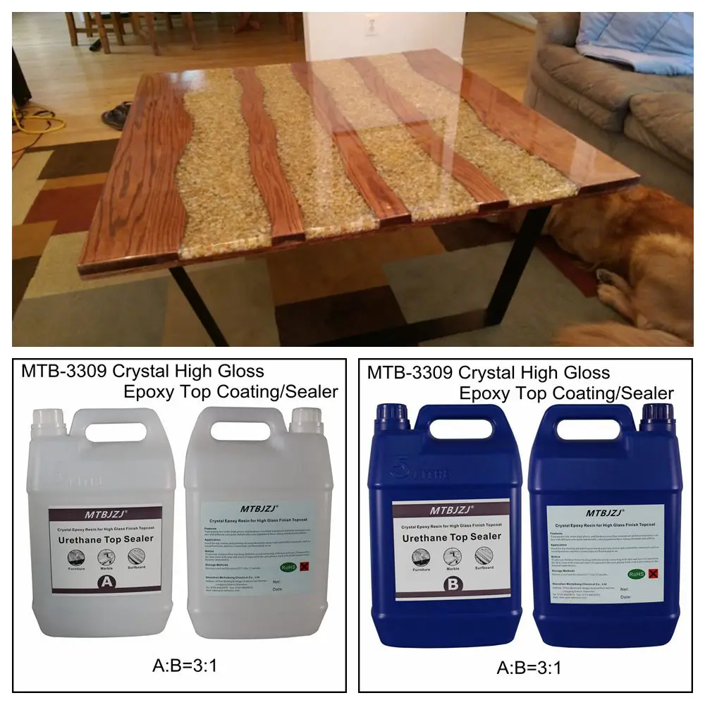 
Anti Scratches Epoxy For Wood Bar Top Resin 