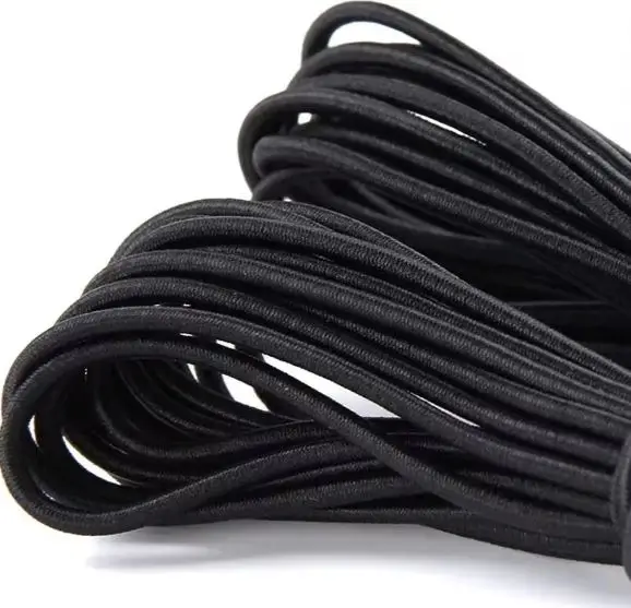 5mm 10m Elastic Bungee Cord Roll Specialized For Boats Rope Toggle Ties & Adjustable Cord