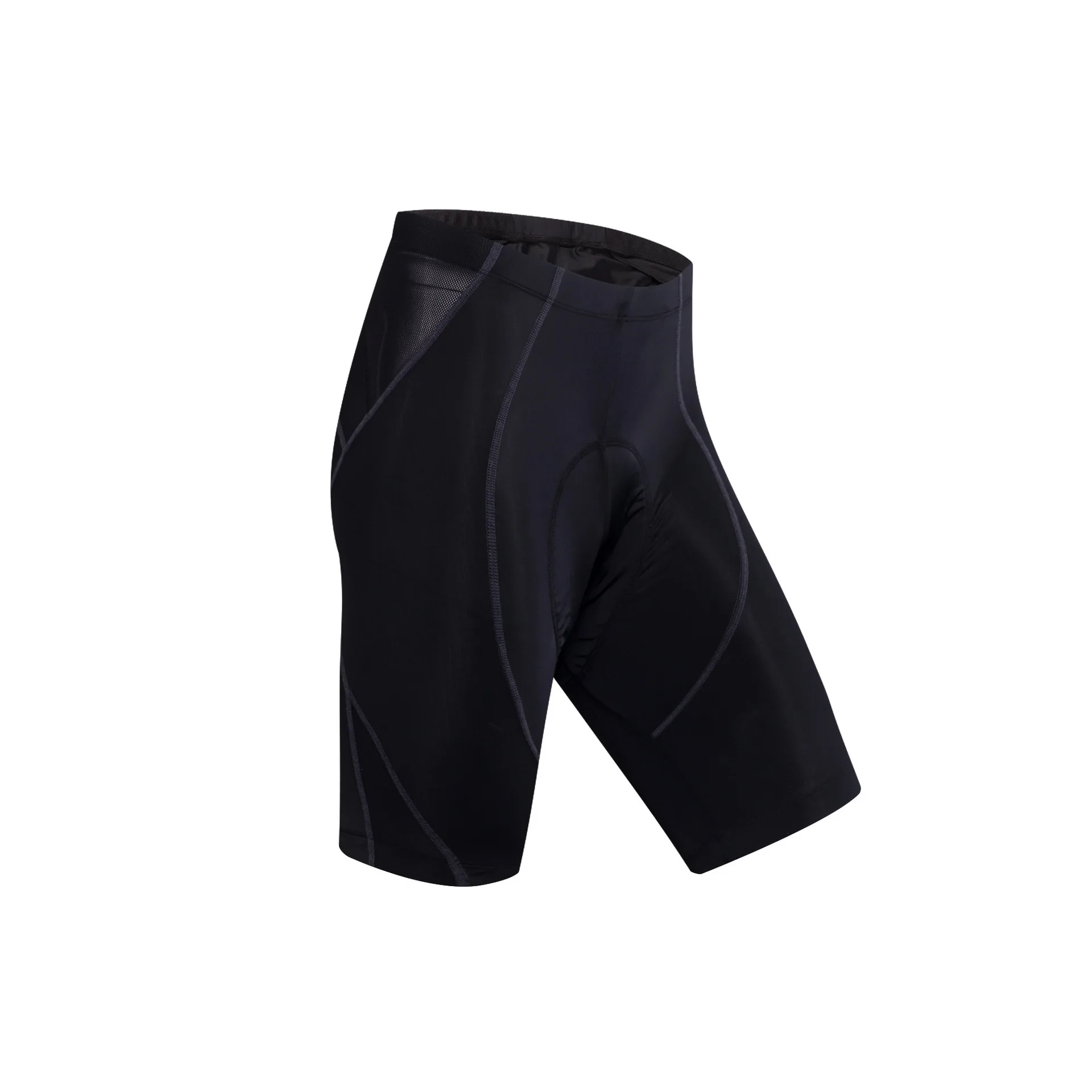 Black cycling shorts bike 20d hot sell boys padded cycling shorts