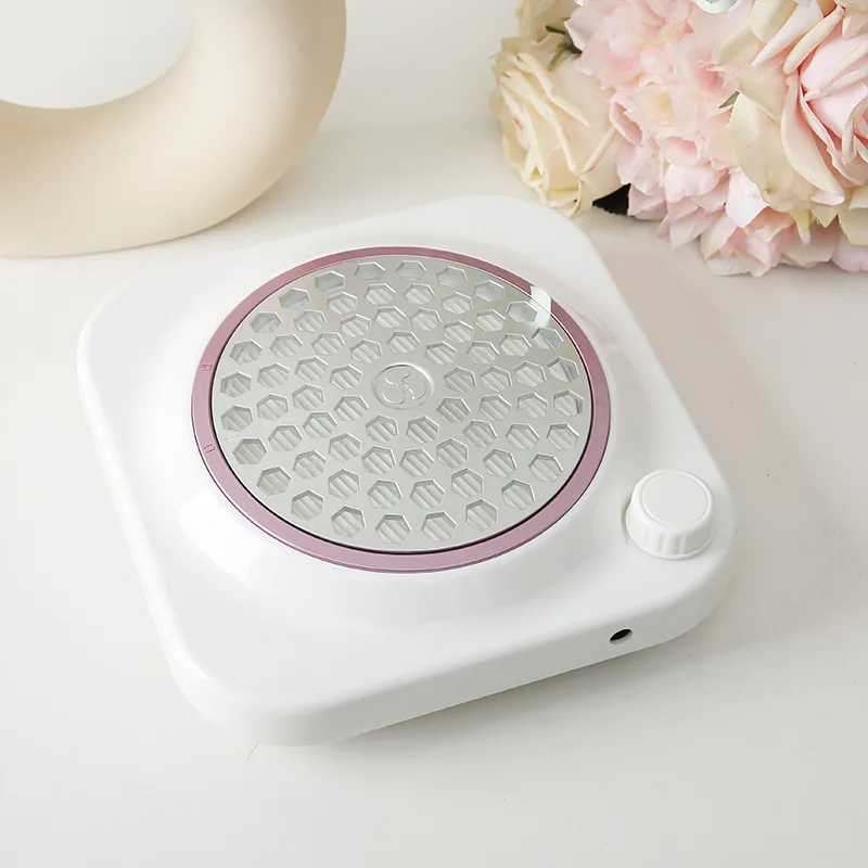 Nail Supplies Wholesale white Nail Vacuum Cleaner Powerful Manicure Tools Cordless 48W Nail Dust Suction Collector