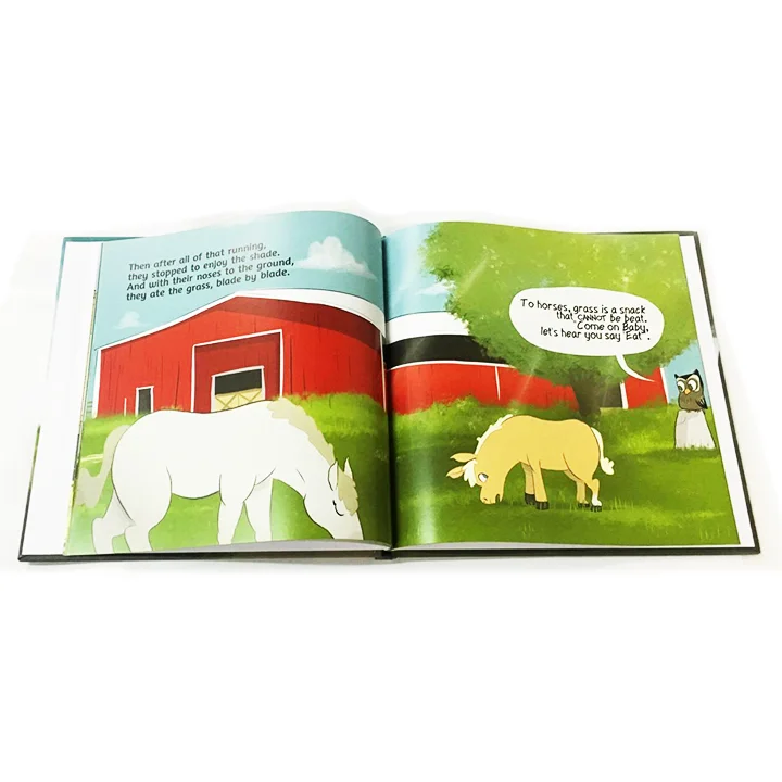 Manufacturer Supplier Book Printer In China Hard Cover  Custom Hard Cover Book Printing Hardcover Book