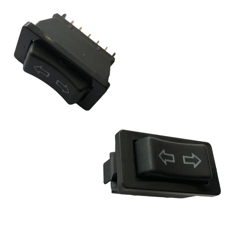 Universal Auto Car Power Window Switch 12AVDC 24VDC Green LED Automatic Switches Car Door Switches