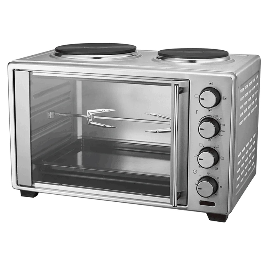 multifunctional chicken rotisserie toaster oven