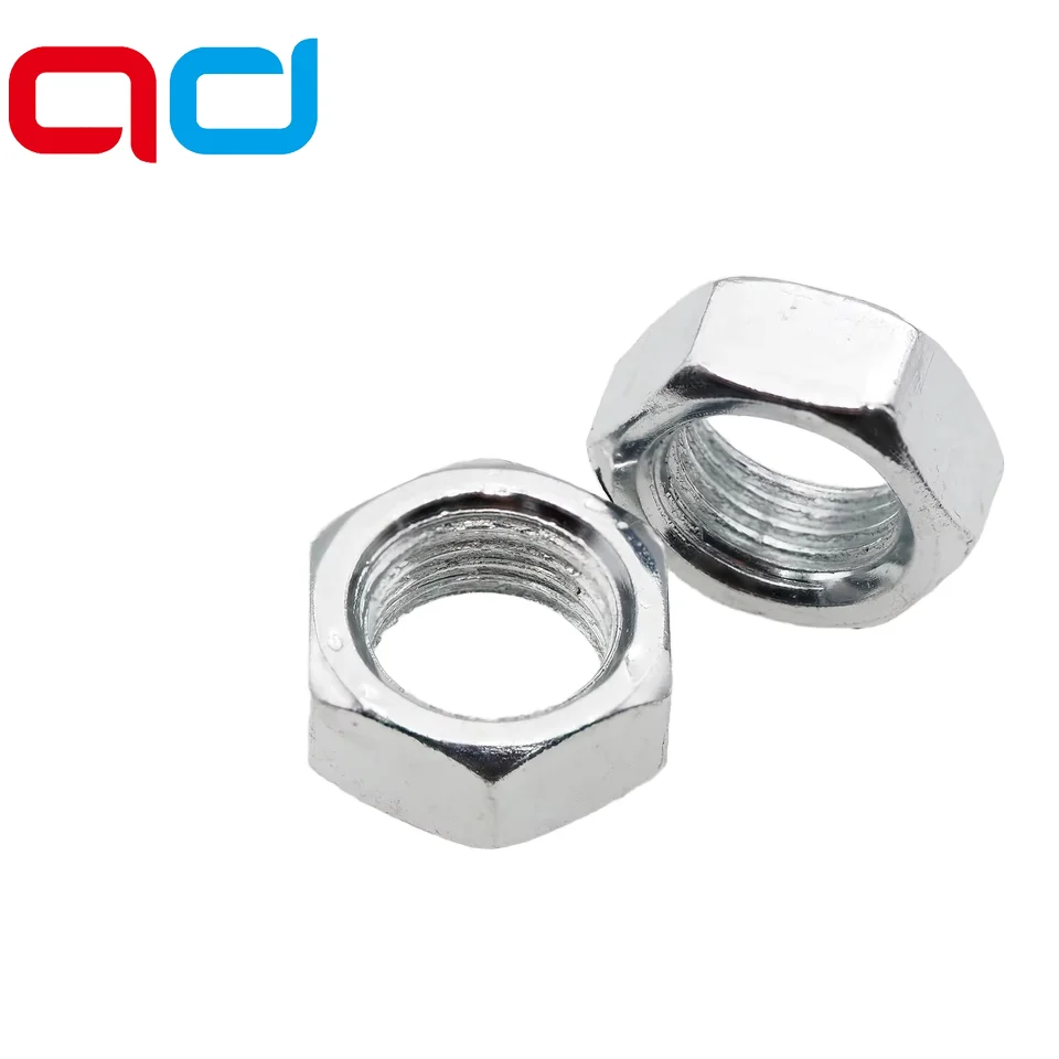 Stainless Steel Hex Nut M2-M64 Galvanized Outer with Zinc Plated Finish Automotive Heavy Industry-zinc plated finish GB standard