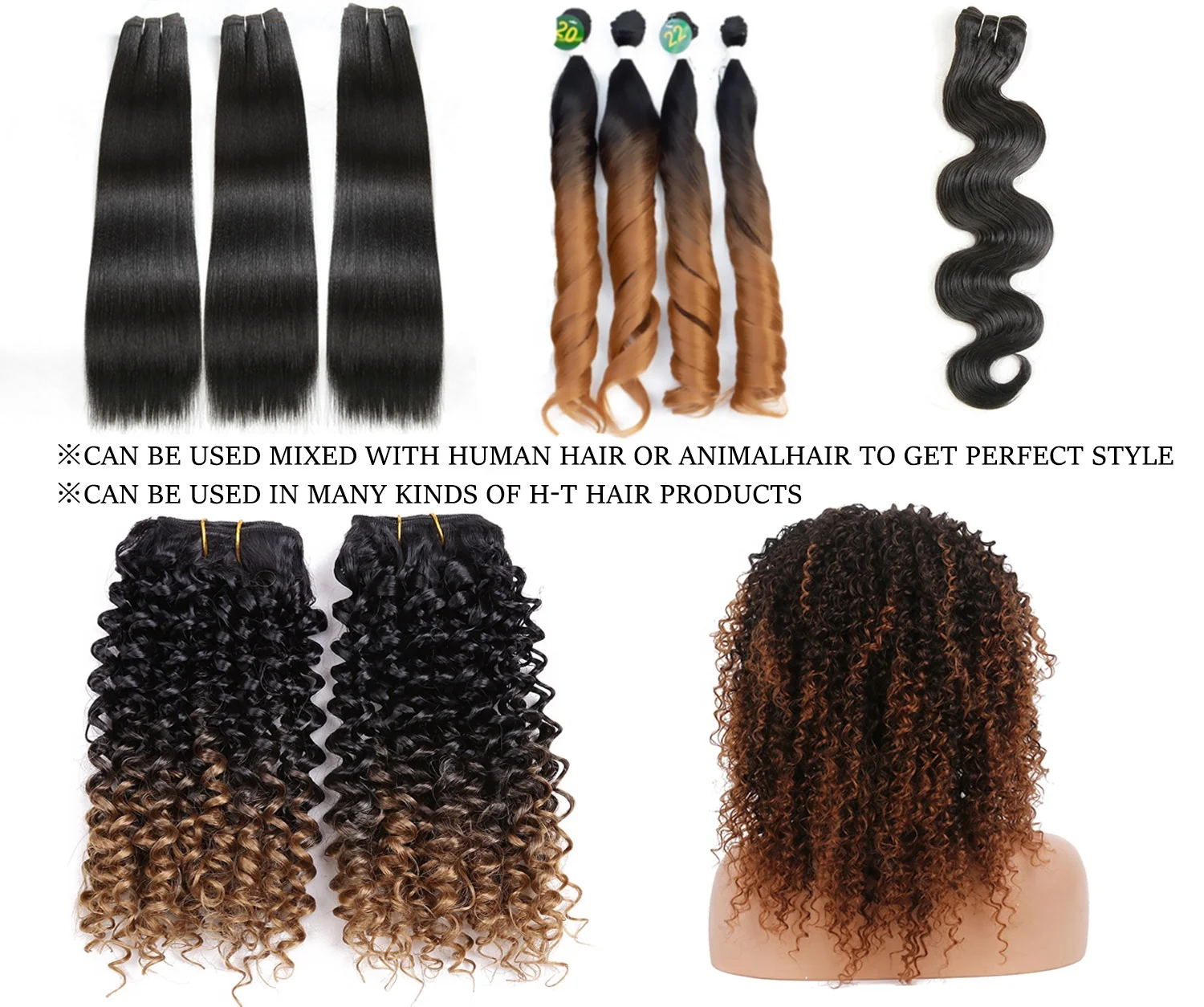 
NEW C6 Matte High Temperture Fiber Wholesale Synthetic Hair Extension Fiber High Quality Raw Material Synthetic Hair Fiber 