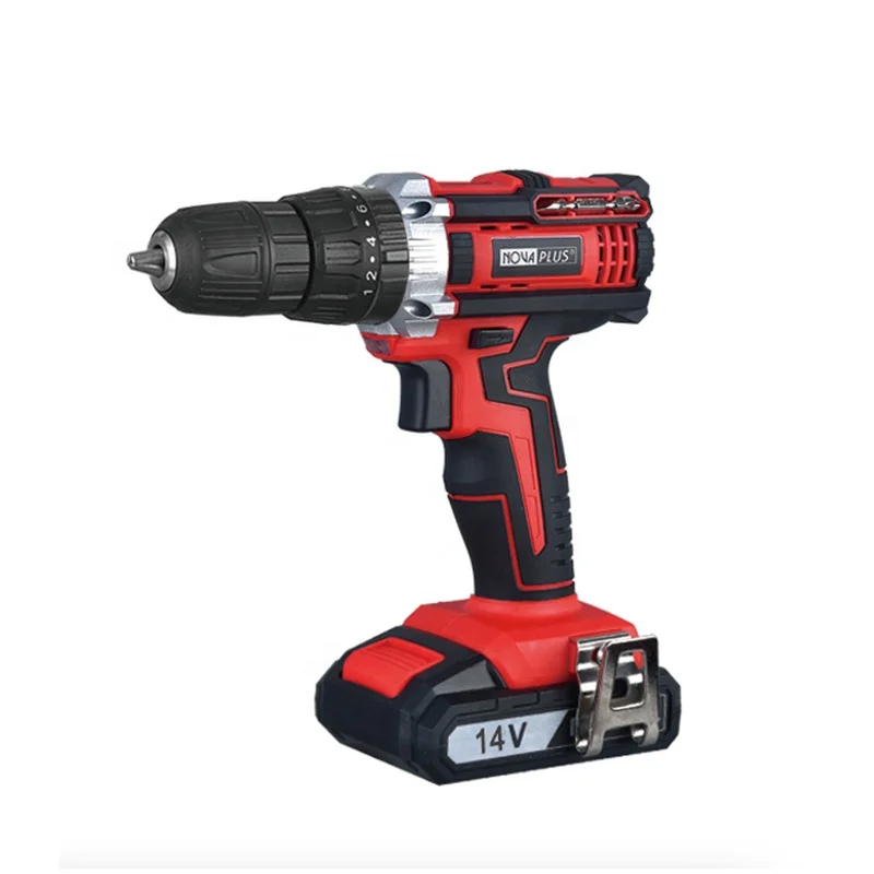 Hot selling 14.4V impact drill two speed drill impact machine with LED working light drill machine