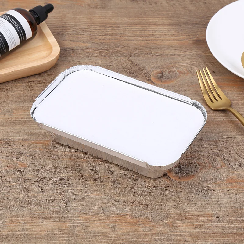 410ml disposable aluminum foil baking container baking tray takeaway food container