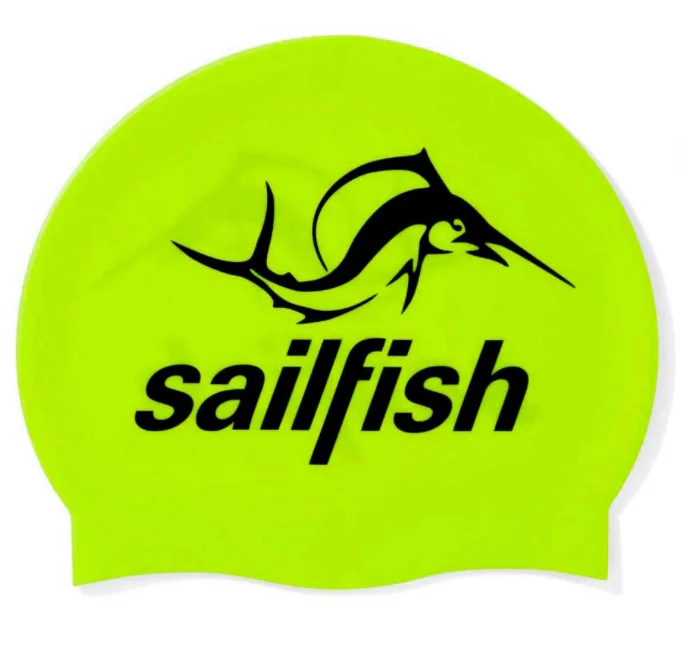 Adult size custom printing logo promotional usage silicone swimming   cap