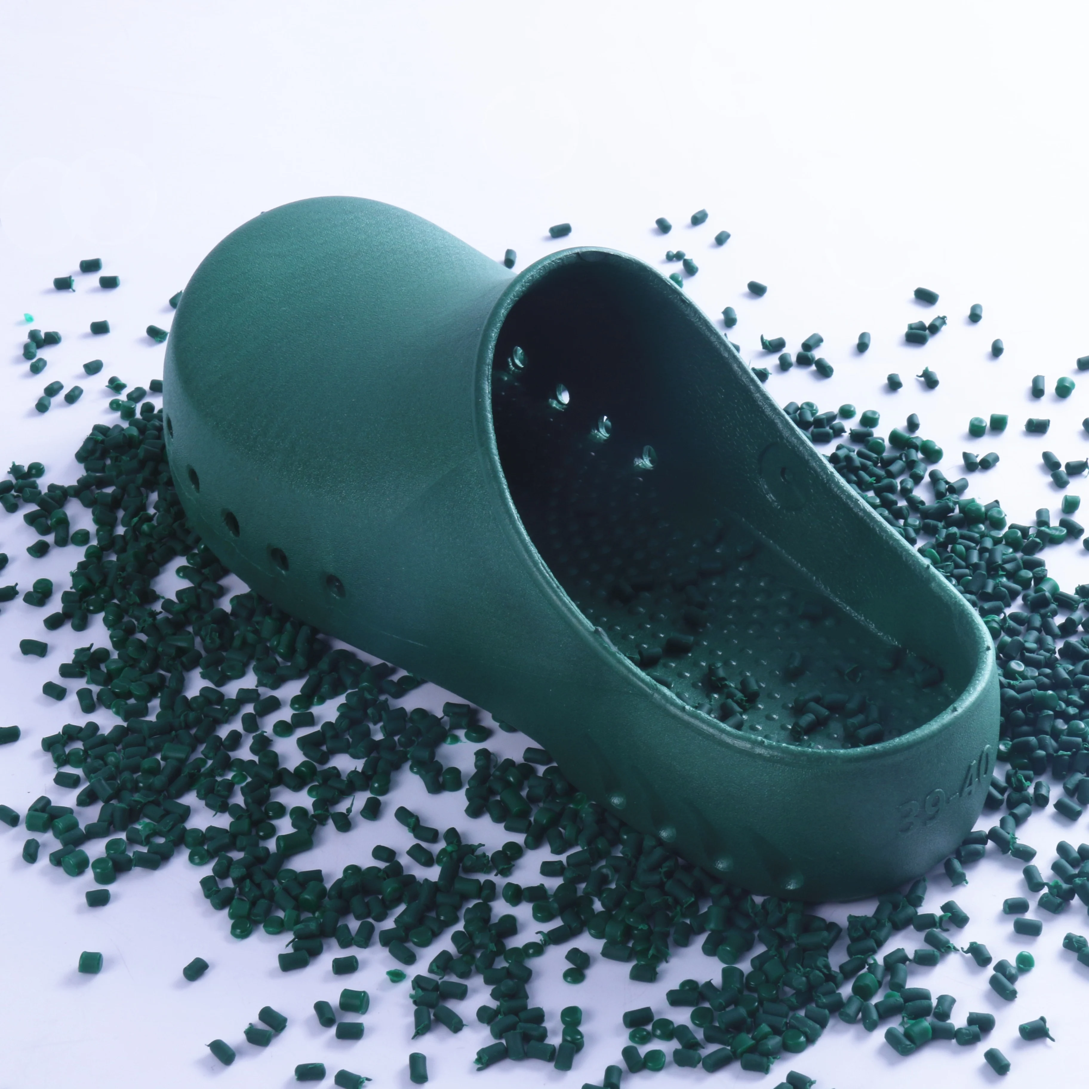 Raw Material Compound Pellets Plastic Injection Sole For Footwear Pvc Particles