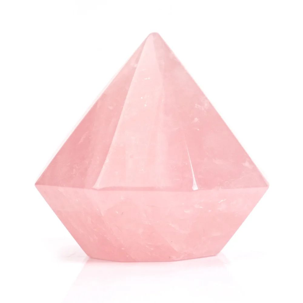 Wholesale Obsidian Rose Quartz Diamond Natural Gemstone Crystal Diamond Crafts For Gift Spirit Healing