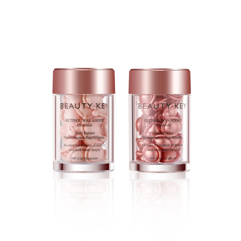 Увлажняющая Антивозрастная Высококачественная Капсульная сыворотка с гиалуроновой кислотой для ухода за кожей 0 5 г * 30 шт./бутылка